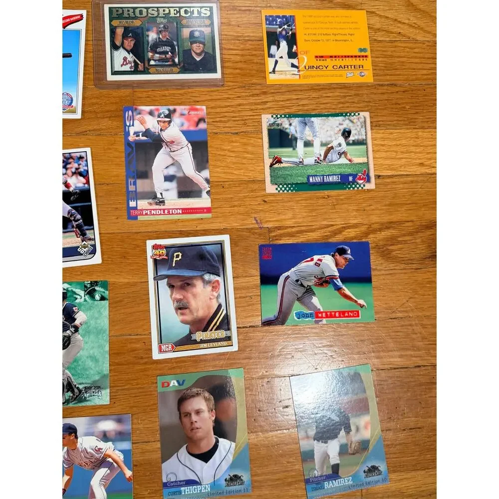 93 Card Baseball Card Lot Rookies Stars A-Rod Schilling Sheffield Manny Ramirez